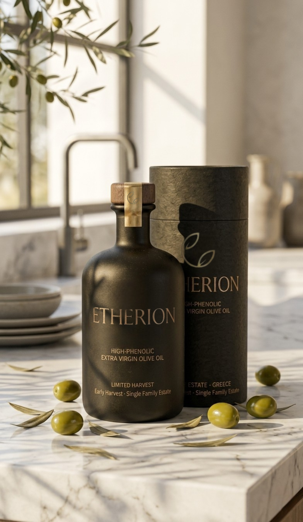 ETHERION Black | 500ml / 16.9 fl oz